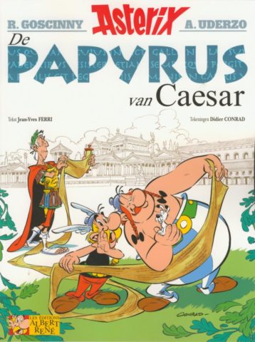 Posters Verdachte pil Asterix 36 - De Papyrus van Caesar | Conrad, Ferry, Goscinny, Uderzo
