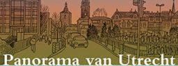 Panorama van Utrecht, Kopen, Bestellen, Inktpot, Illustratie, Uitvouw