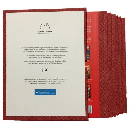 Suske en Wiske - SOS Kinderdorpen luxe box set (NL), Kopen, Bestellen, Strips, Stripboek, stripverhaal, online, webshop, webswinkel