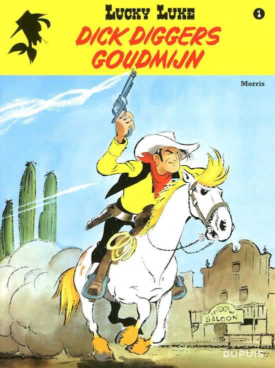 Lucky Luke 1 (New Look) - Dirk Diggers Goudmijn | Morris | Lucky