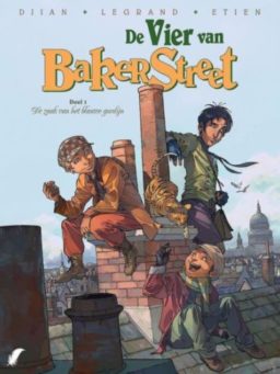 Vier van Baker Street 1, Vier van Bakerstreet, De Zaak van het Blauwe Gordijn