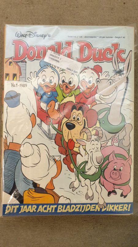 donald duck weekblad 1989