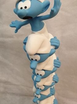 Smurfen zuil